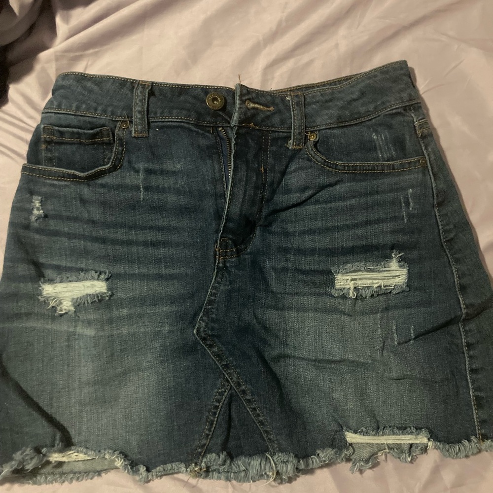 Denim skirt